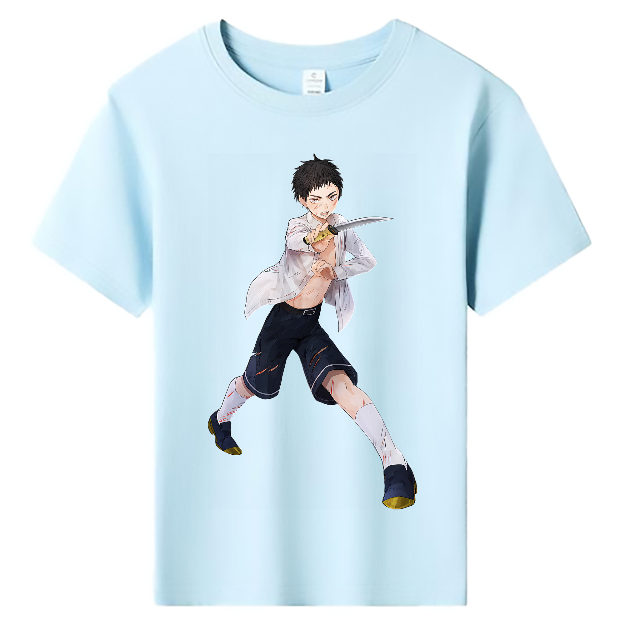 （画像用） 刀剣乱舞 Touken Ranbu 綿100％キッズTシャツ（フロントプリント）
